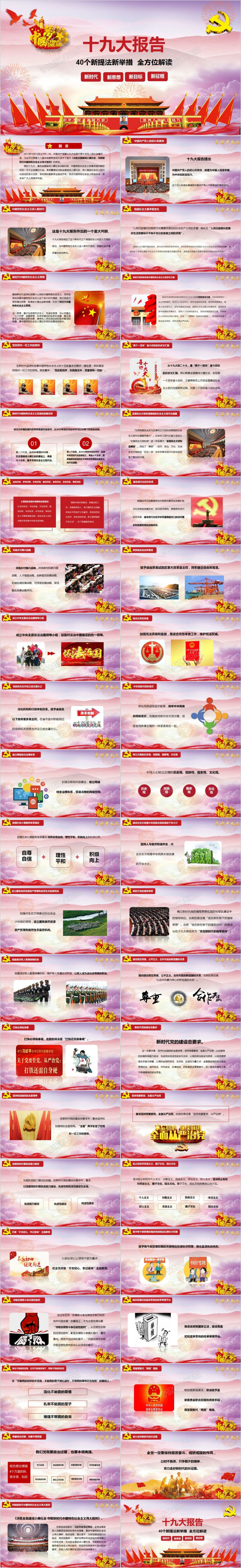 框架完整全面十九大会议党课新目标新征程新时代新思想全面解读 框架完整全面十九大会议党课新目标新征程新时代新思想全面解读