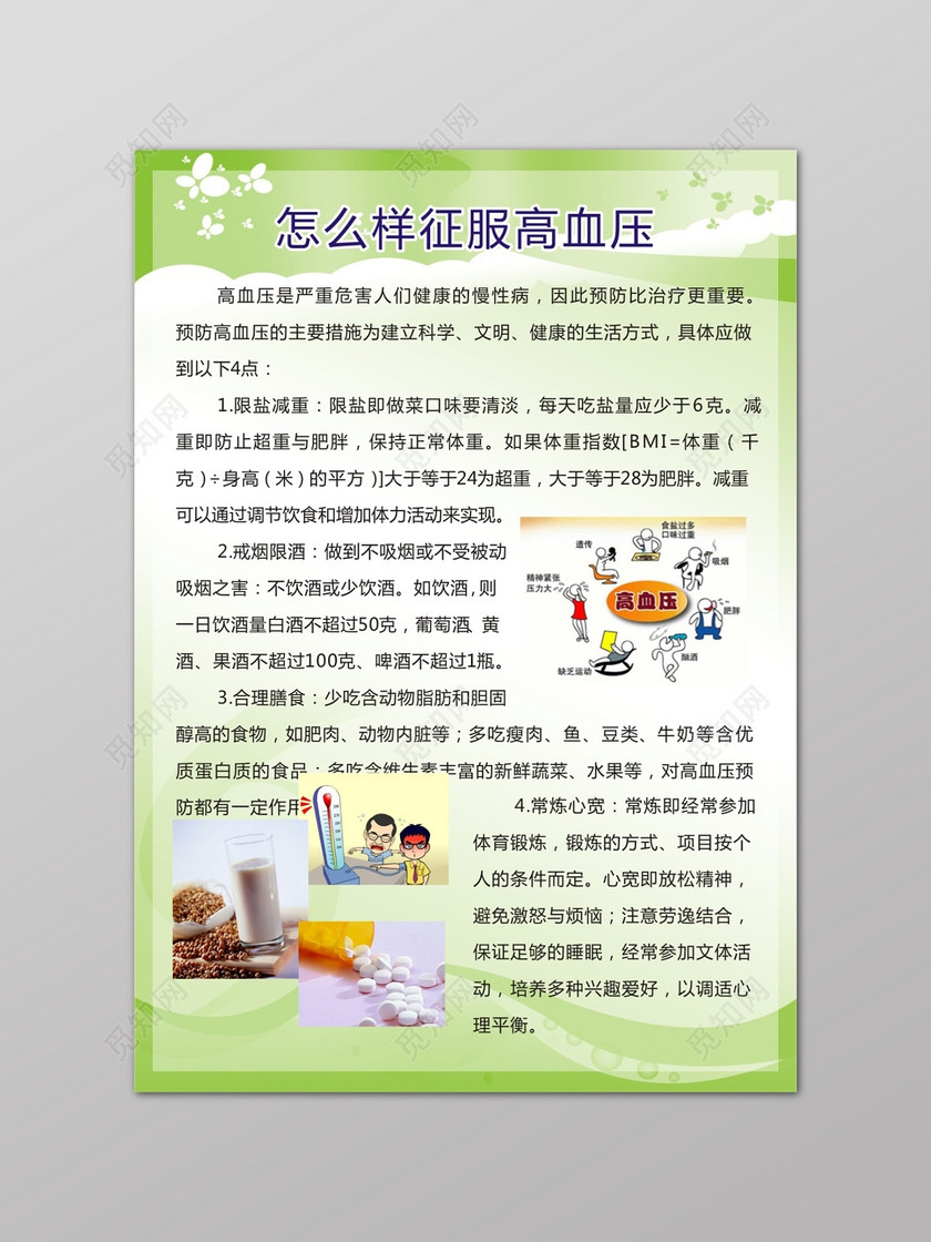 公益宣传健康教育宣传广告高血压