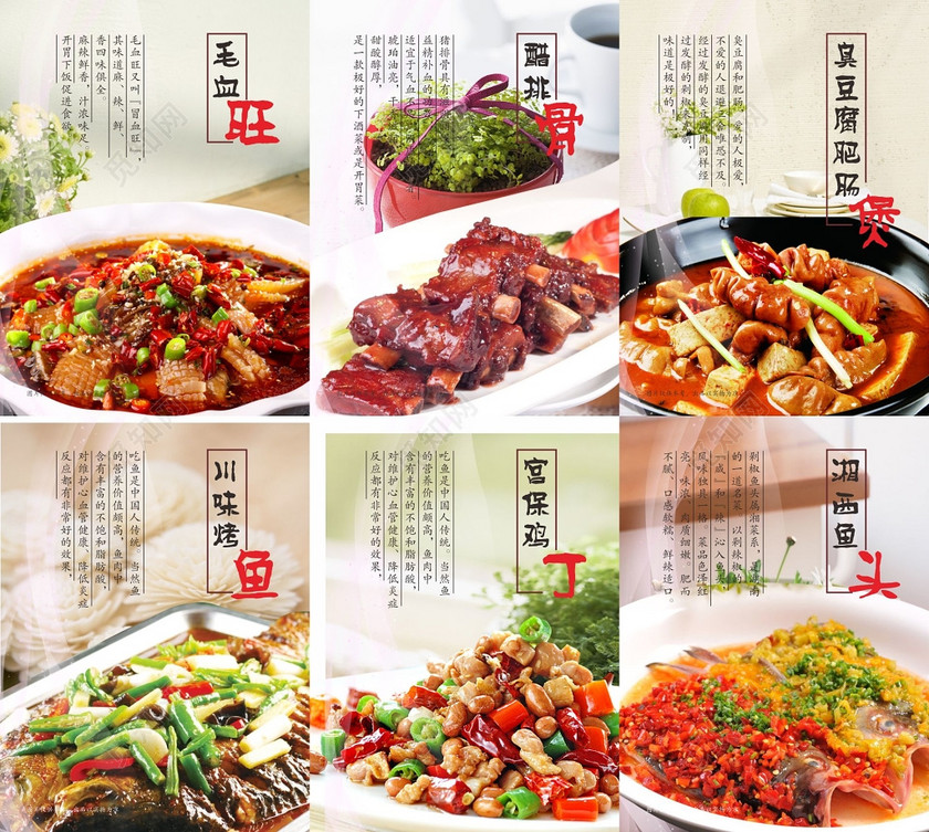 菜品图片简介海报