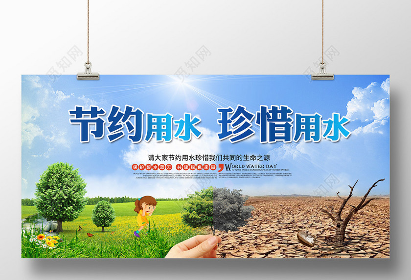 保护水资源节约用水珍惜用水公益宣传展板 保护水资源节约用水珍惜用水公益宣传展板