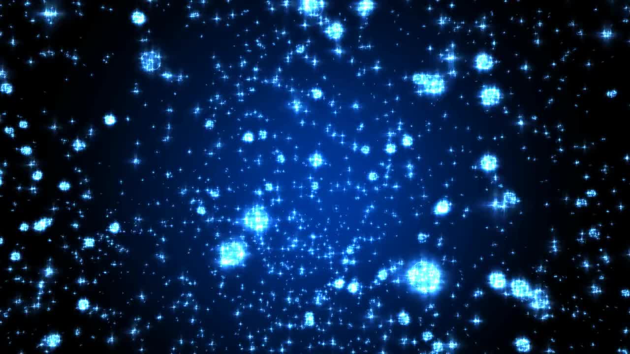 4k绚丽星空粒子流led大屏幕视频素材