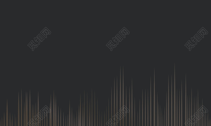 简约黑色线条高档名片背景