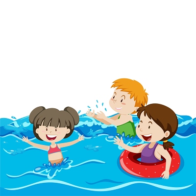下载 手绘卡通游泳圈素材275495 下载 摄影简约儿童救生圈游泳背景