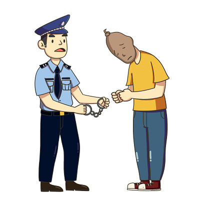 警察卡通素材