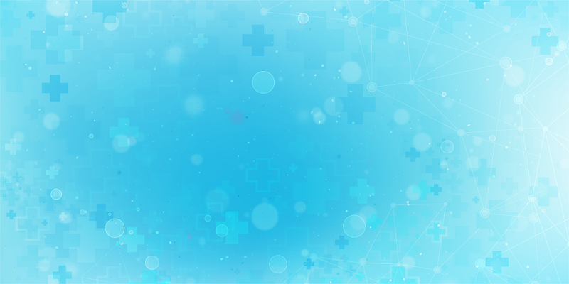 生物医疗科技背景画册封面背景蓝色青色渐变线条纹理医学横版展板画册