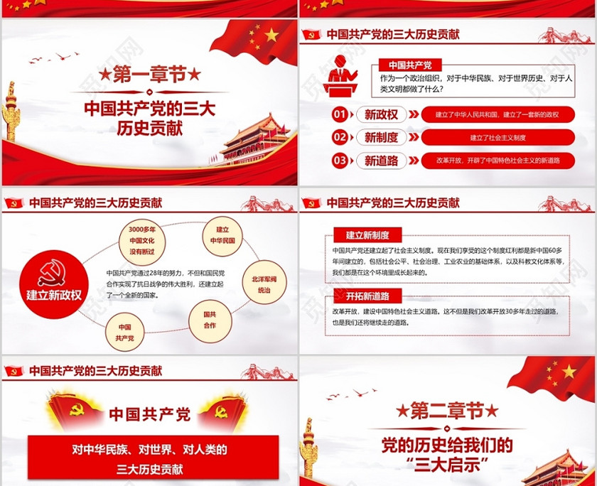 庆祝我和我的祖国成立70年与建党节98年ppt党政党课党建 庆祝我和我的祖国成立70年与建党节98年ppt党政党课党建
