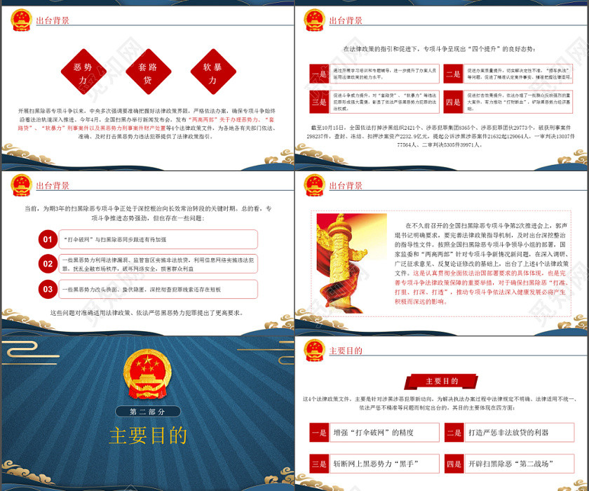 黨課講稿4個辦理掃黑除惡案件的法律政策文件學習解讀黨政黨課黨建PPT 黨課講稿4個辦理掃黑除惡案件的法律政策文件學習解讀黨政黨課黨建PPT