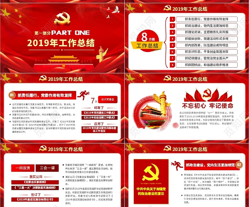 党政党建最新国企党委国企党建工作总结内含讲稿PPT 党政党建最新国企党委国企党建工作总结内含讲稿PPT