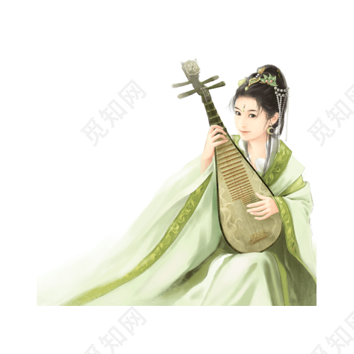 琴女古代美女