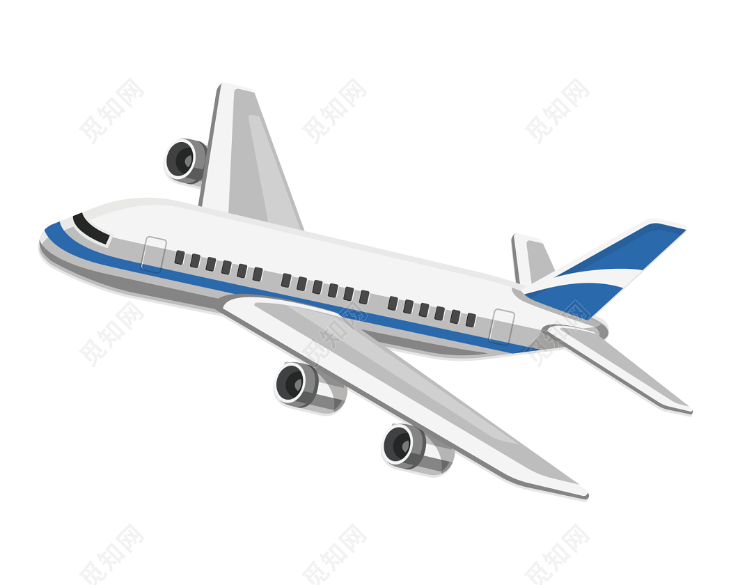 航空公司粉色飞机SU模型_sketchup草图大师SKP模型