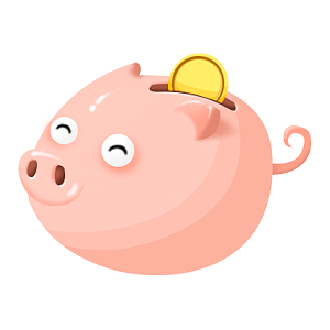 猪存钱罐图片 头像图片