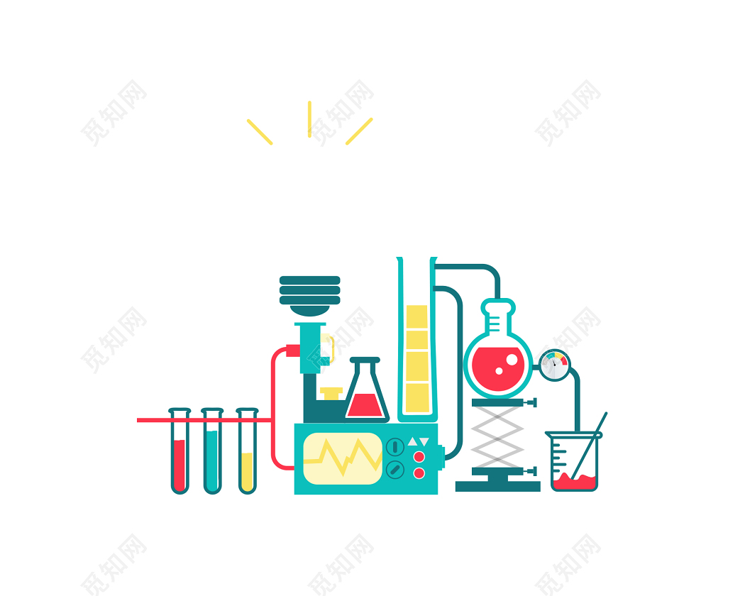 化学研究实验插画设计图__其他_动漫动画_设计图库_昵图网nipic.com