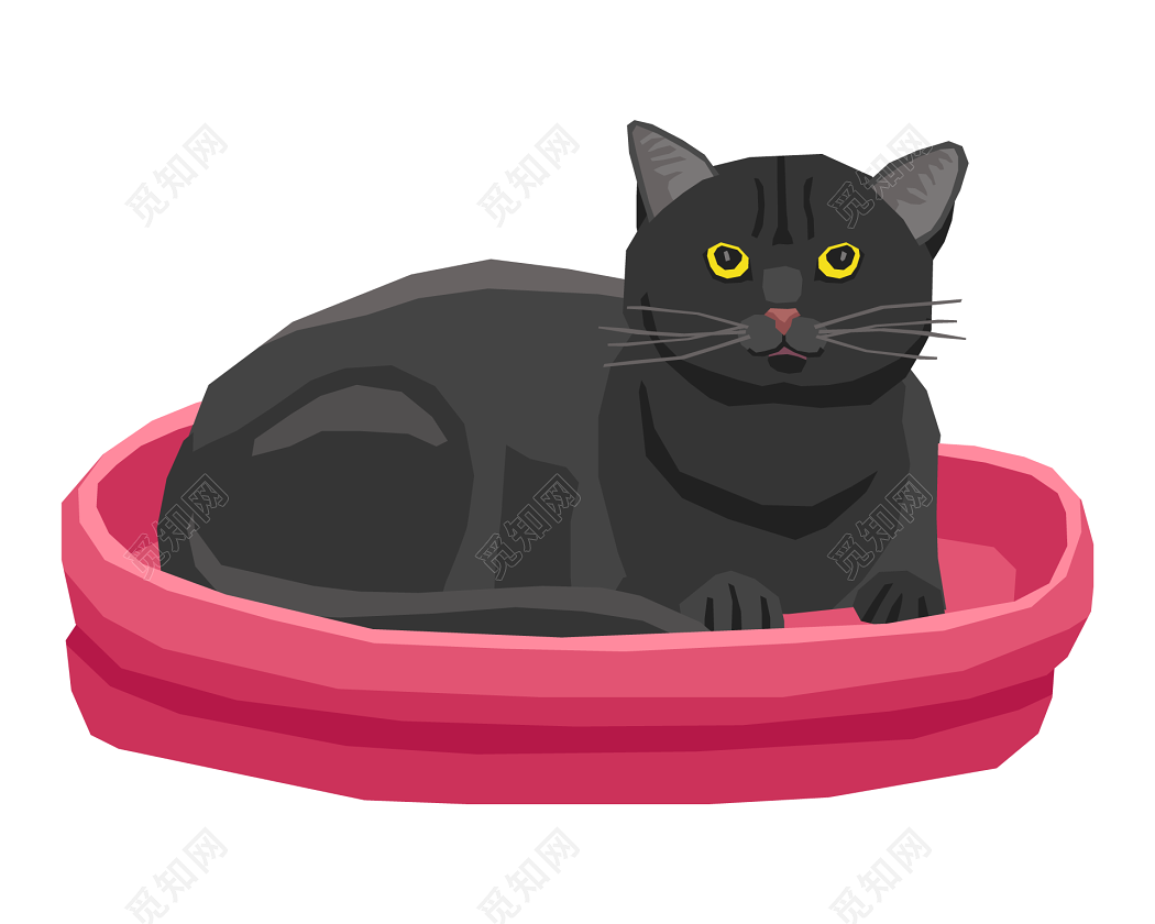 儿童卡通黑猫图平面广告素材免费下载(图片编号:4551474)-六图网