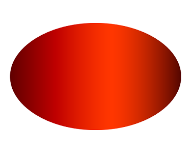 红色的椭圆形康定斯基图片
