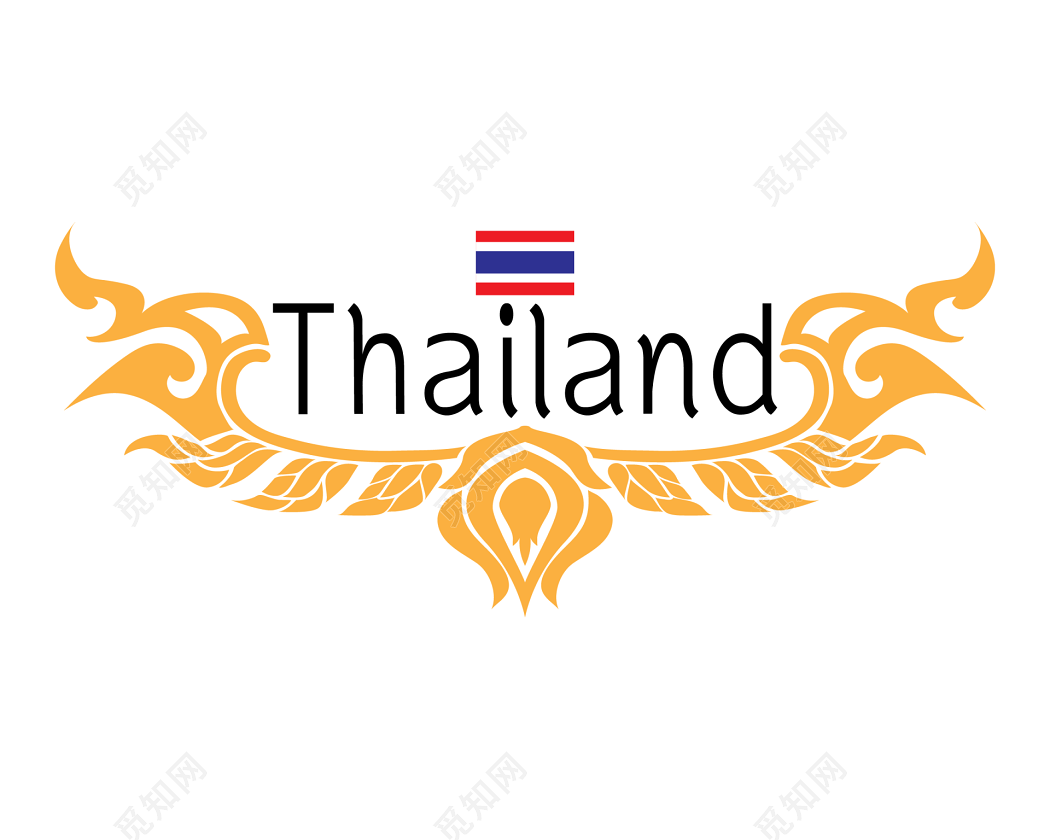 泰国的国徽 库存例证. 插画 包括有 挥动, 空白, 标志, 尺寸, 国家, 例证, 腋窝, 关闭, 象征 - 113587406