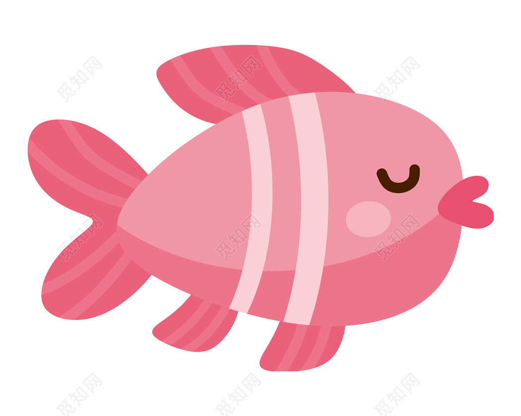 卡通海底动物鱼图片素材免费下载 - 觅知网