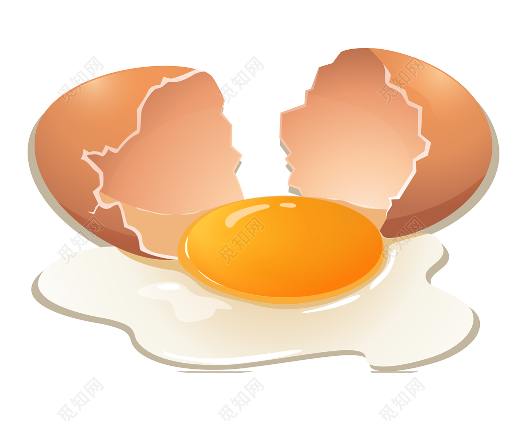 鸡蛋面条卡通插画图片素材-编号32982465-图行天下