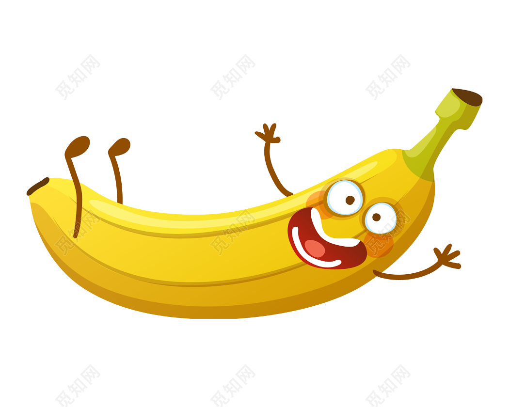 卡通香蕉图片素材-编号07908288-图行天下
