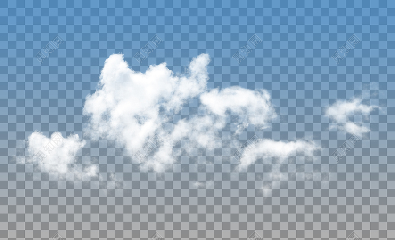 蓝天白云中午天空云朵摄影图配图高清摄影大图-千库网