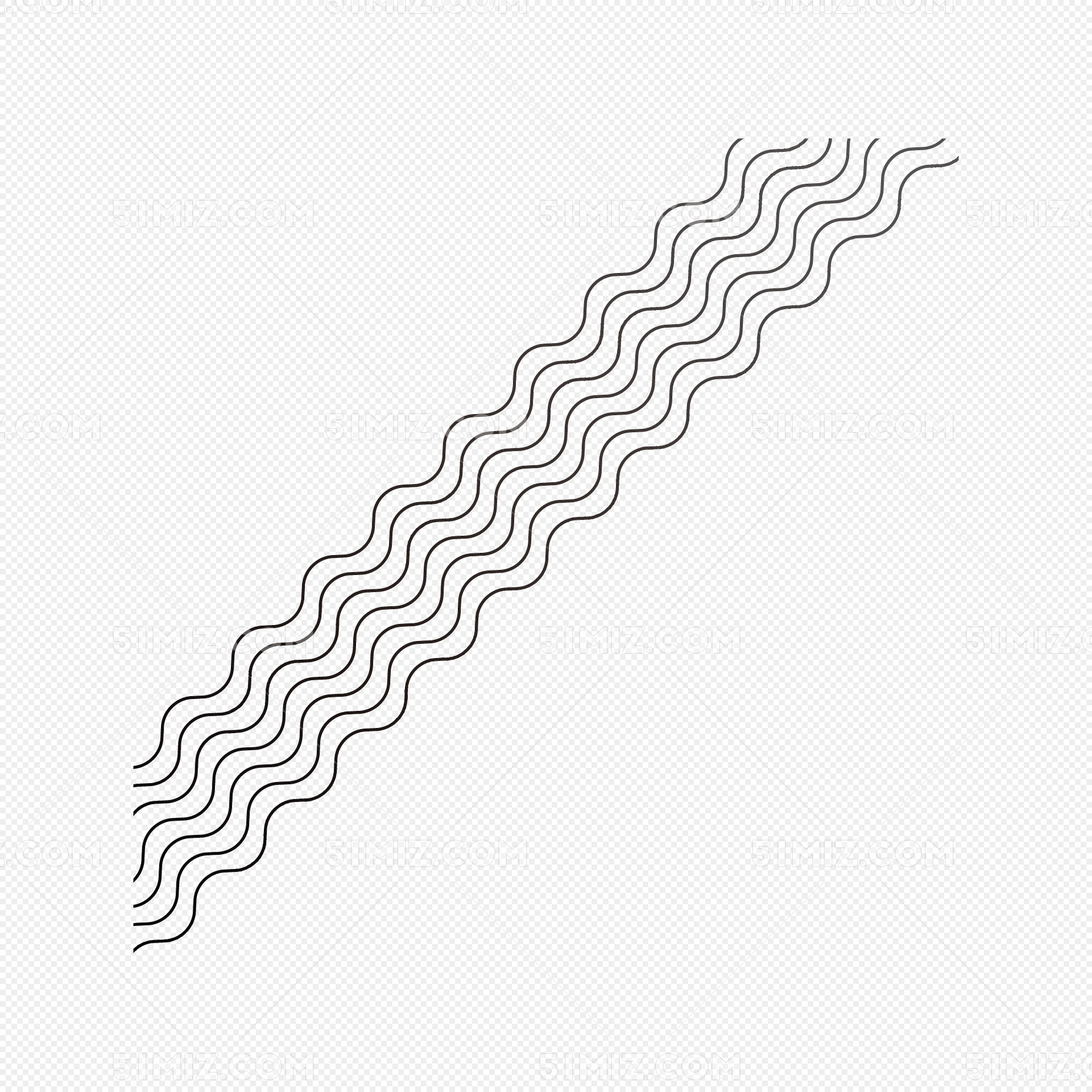 【21】3分钟教你用AI绘制波浪线、螺旋线及爱心形状