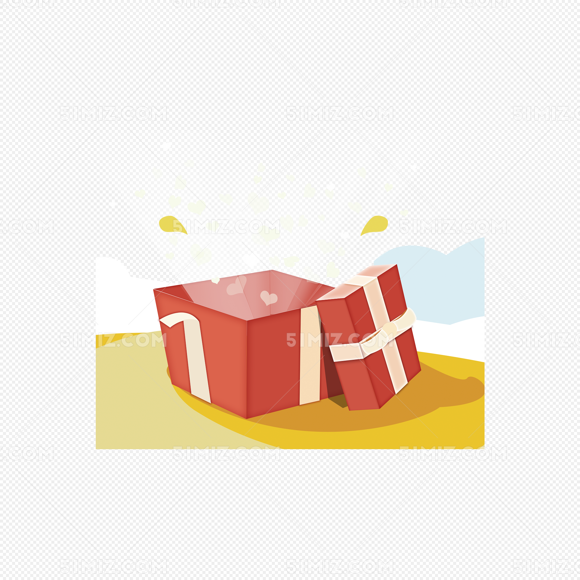 礼物盒gifui图片-礼物盒gif配图素材下载-新媒体素材库-觅知网