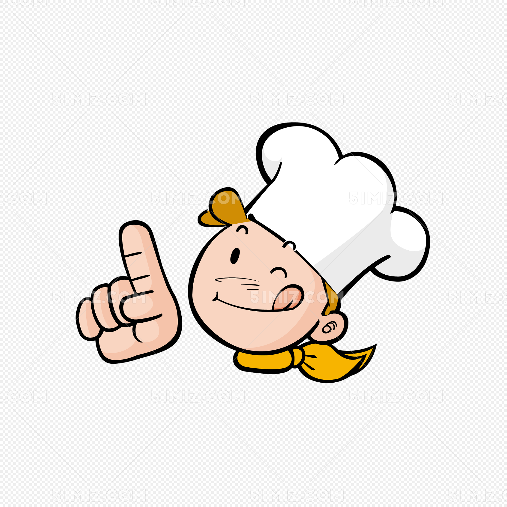 卡通厨师免费下载图片素材免费下载 - 觅知网