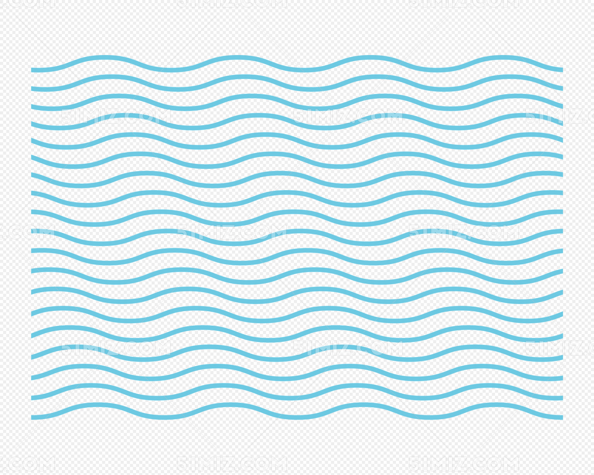 蓝线波浪纹透明-设计主题高清壁纸预览 | 10wallpaper.com