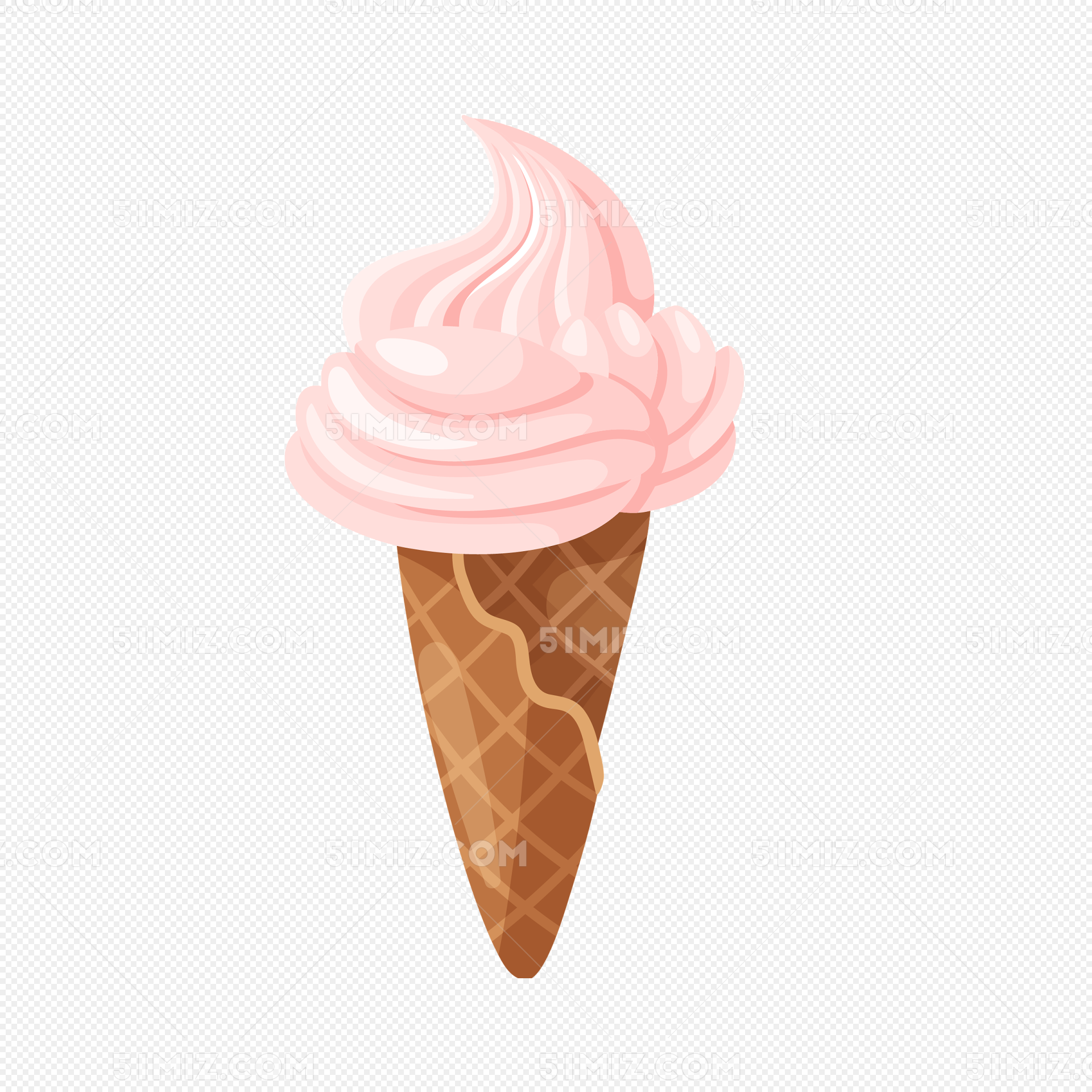 夏季焦糖冰淇淋卡通图片素材免费下载 - 觅知网