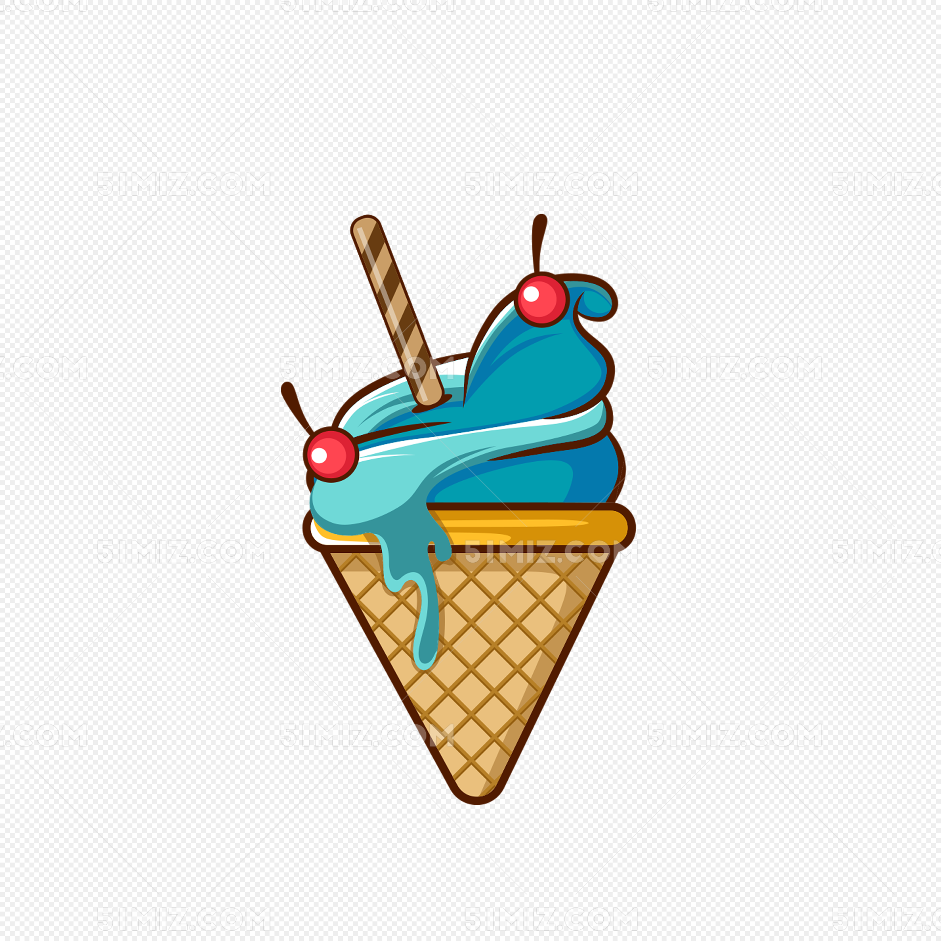 美味卡通甜点糕点矢量素材平面广告素材免费下载(图片编号:4679063)-六图网