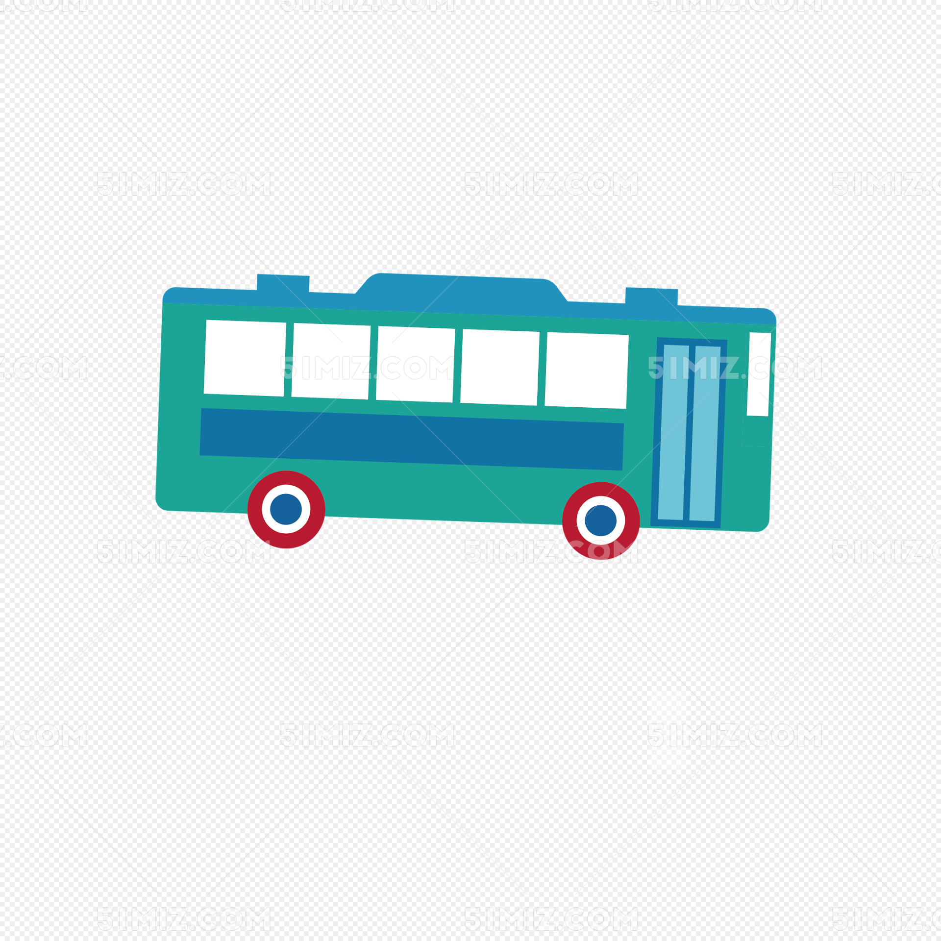 小型公交车简笔画画法图片步骤 肉丁儿童网