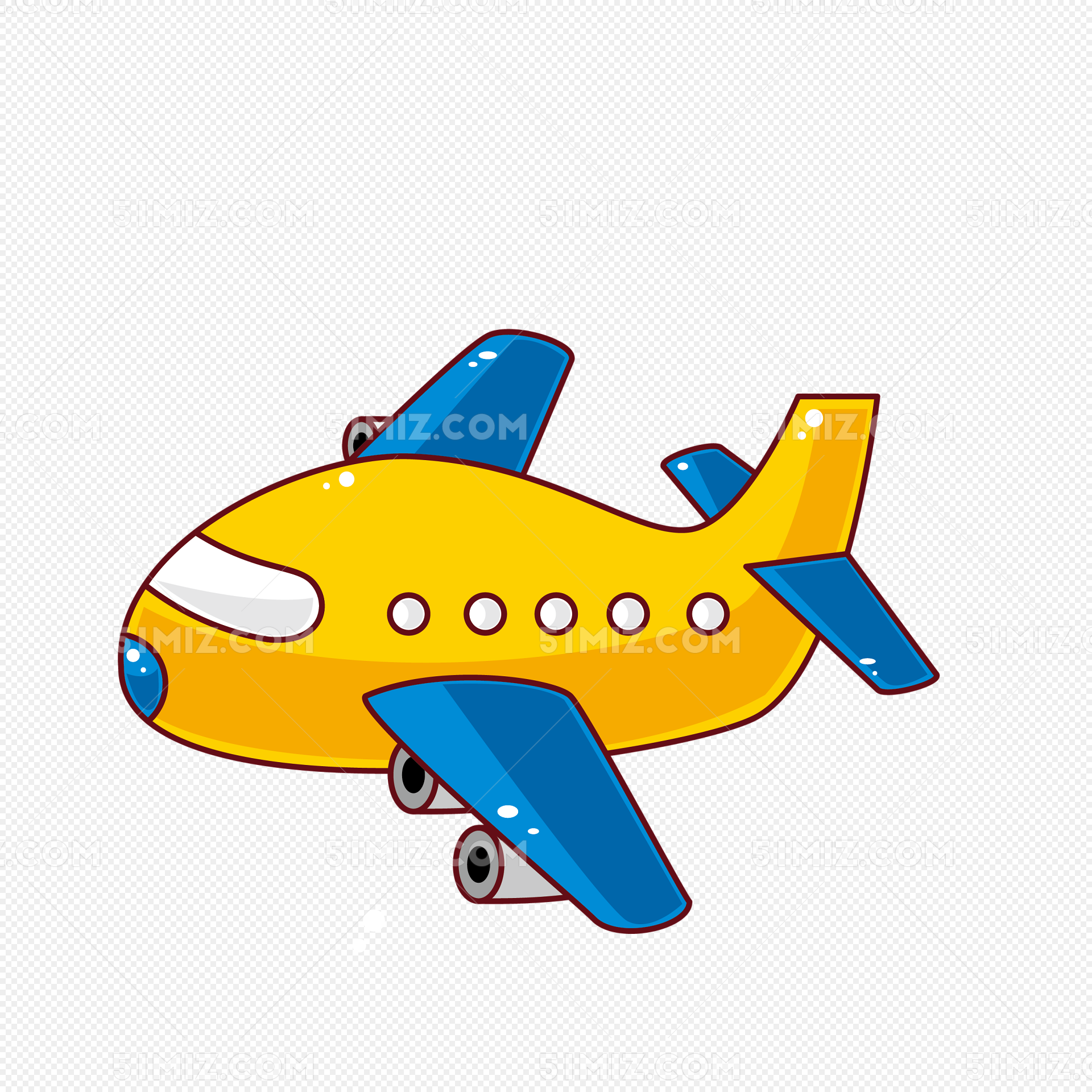 坐飞机去旅行呀！|插画|儿童插画|胖球的蓝心 - 原创作品 - 站酷 (ZCOOL)
