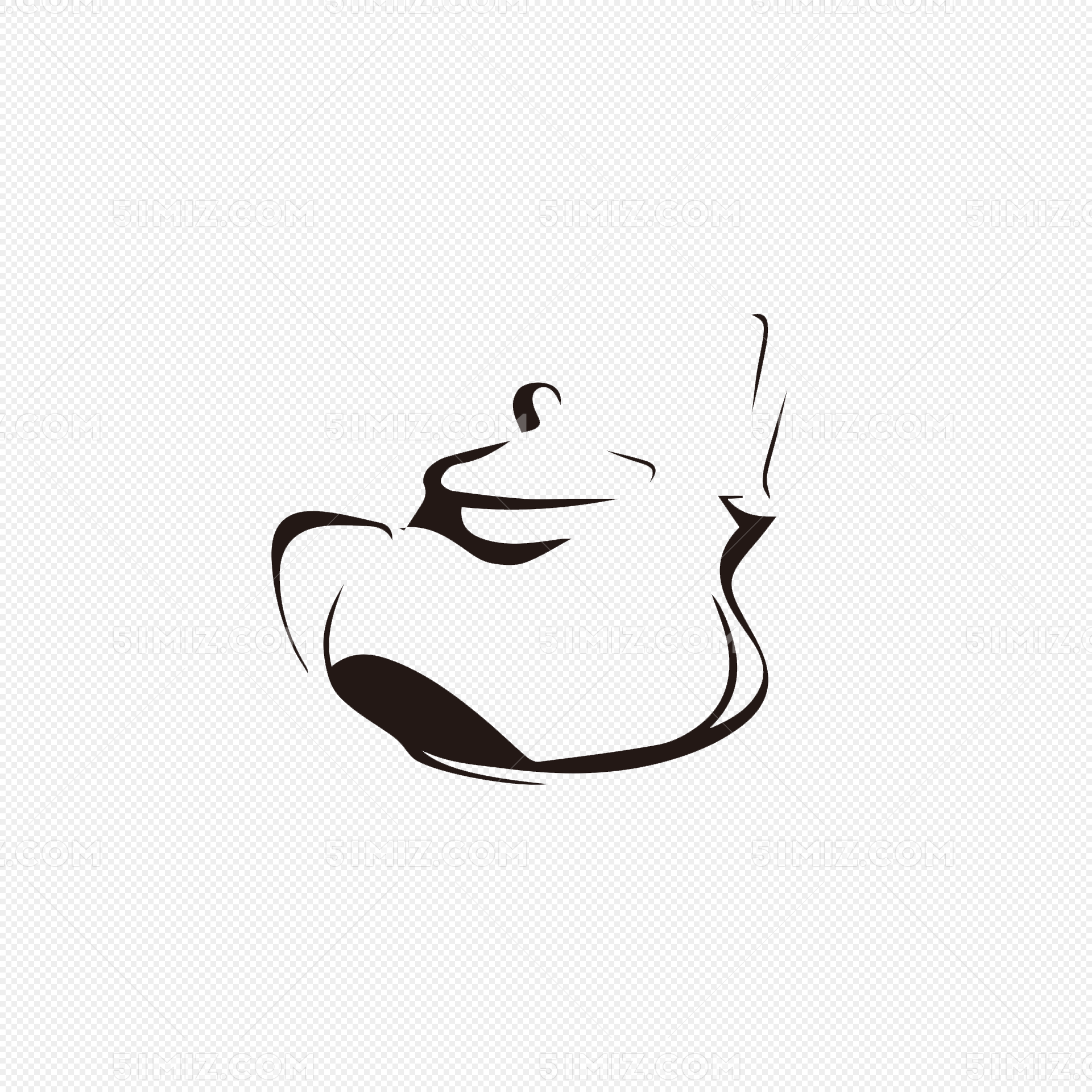 大麦茶简笔画,八宝茶的简笔画图片,喝茶简笔画图片大全_大山谷图库