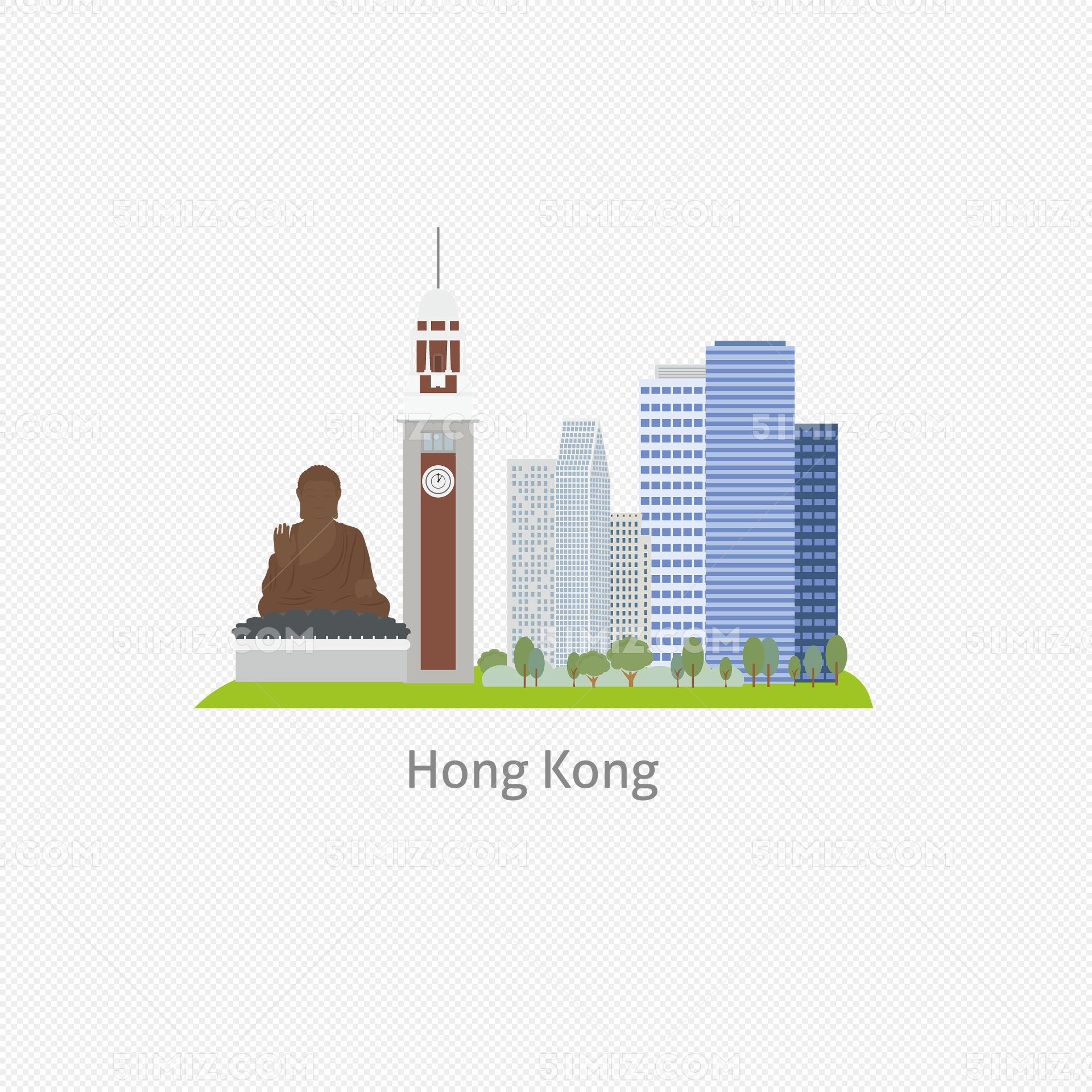 香港地标图片素材_免费下载_psd图片格式_VRF高清图片400128911_摄图网