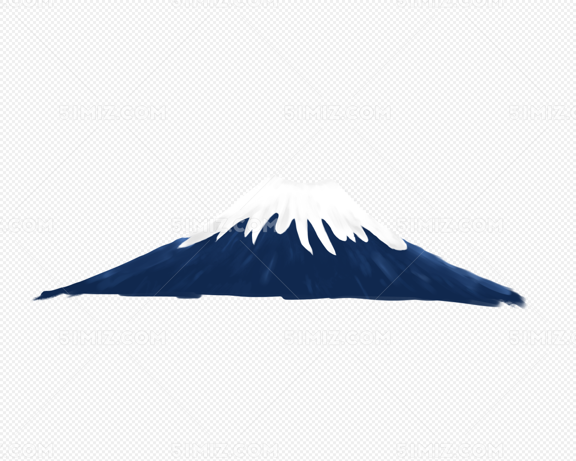 手绘旅游日本富士山风景图片素材免费下载 觅知网