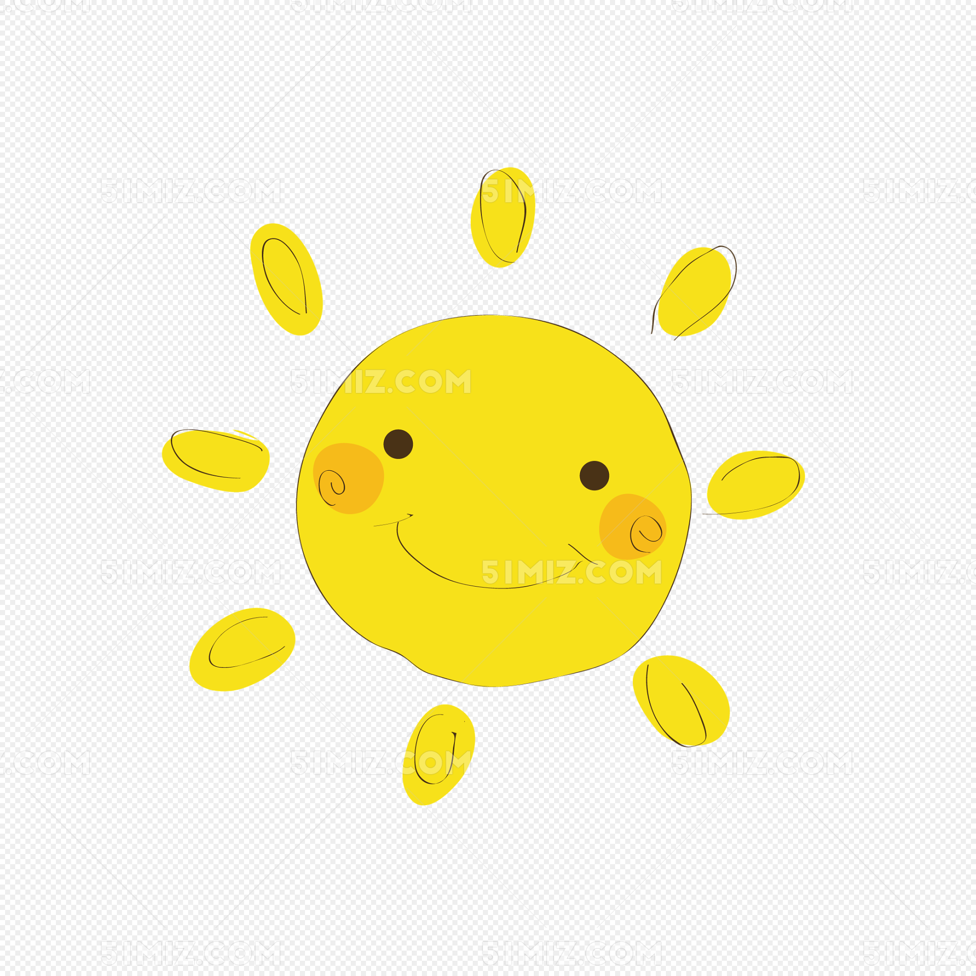 简单太阳简笔画画法图片步骤（红色教育儿童绘画） - 有点网 - 好手艺