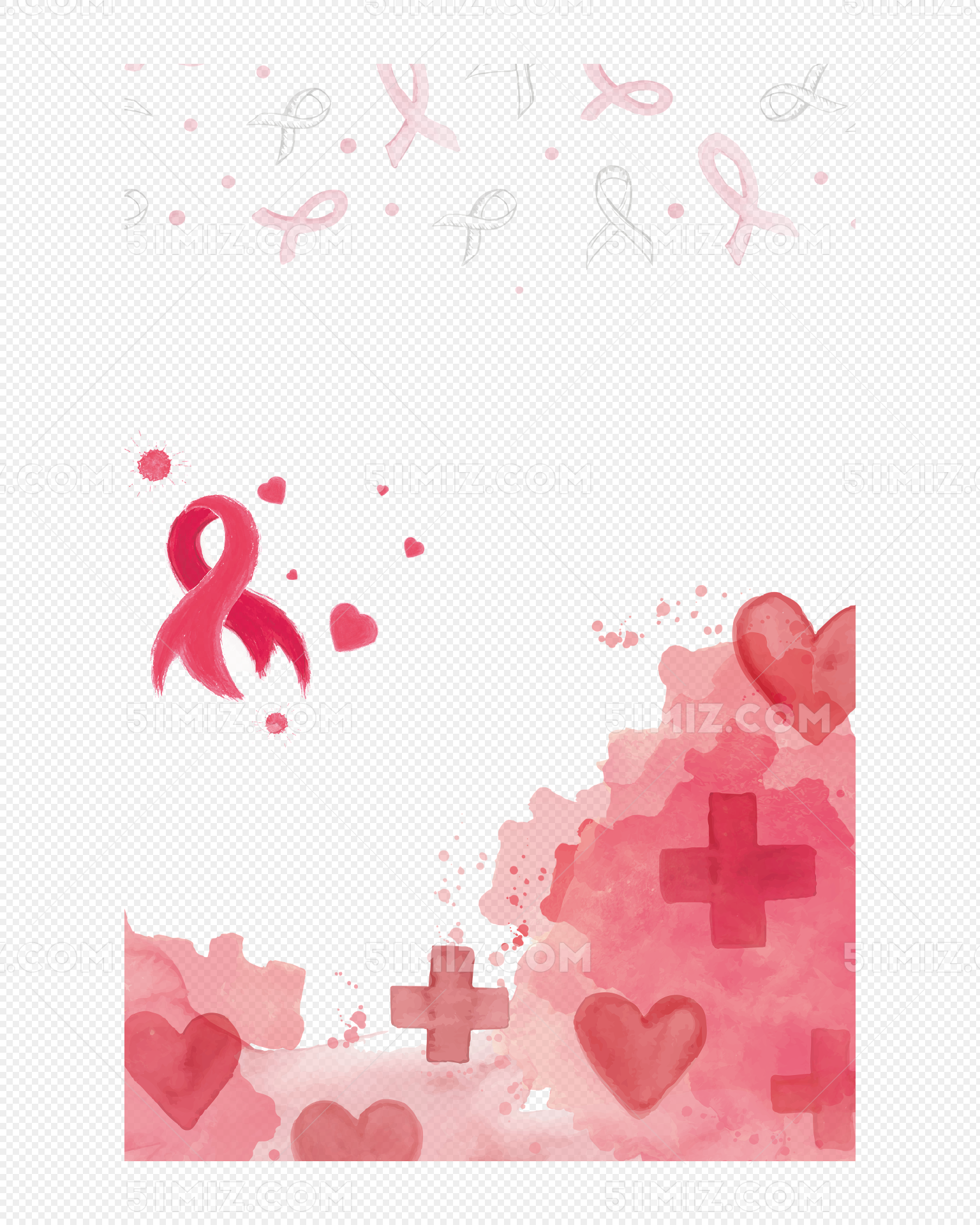 艾滋病折页素材-艾滋病折页模板-艾滋病折页图片免费下载-设图网