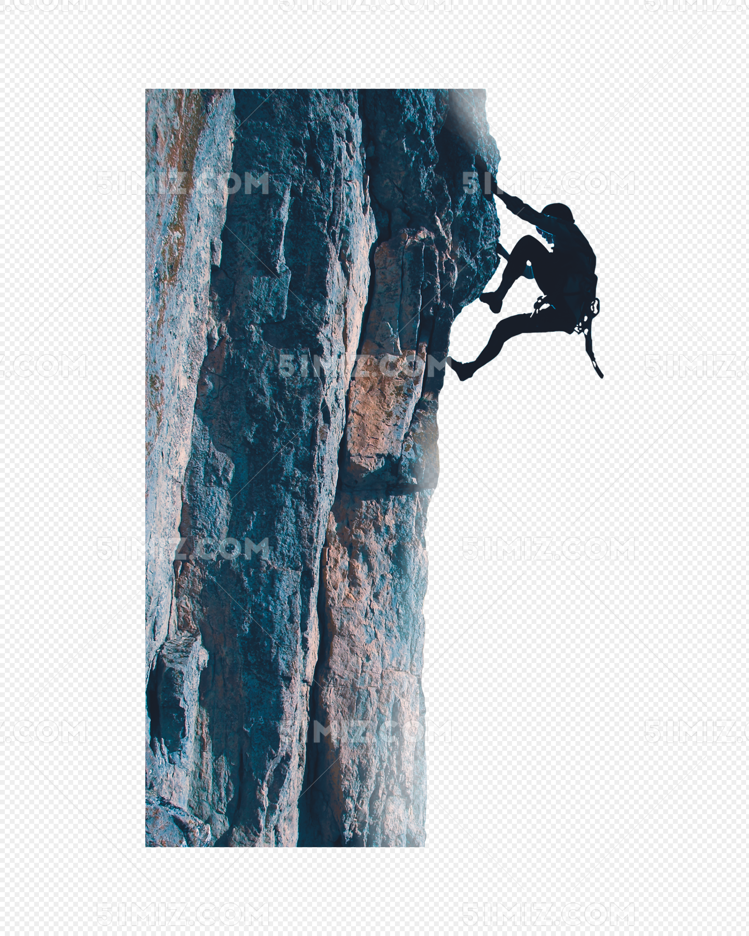 攀登峭壁的男士图片素材-正版创意图片500749289-摄图网