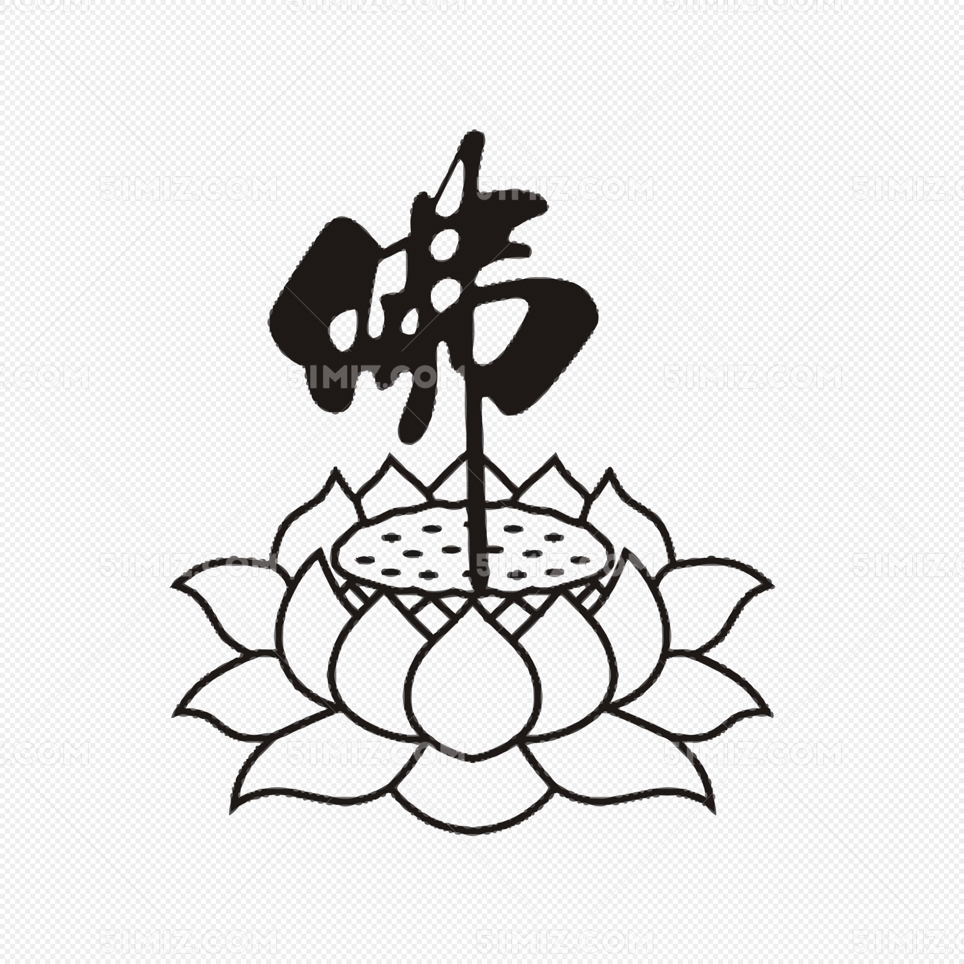 佛教七珍八宝符号设计|平面|图案|半糖君 - 原创作品 - 站酷 (ZCOOL)