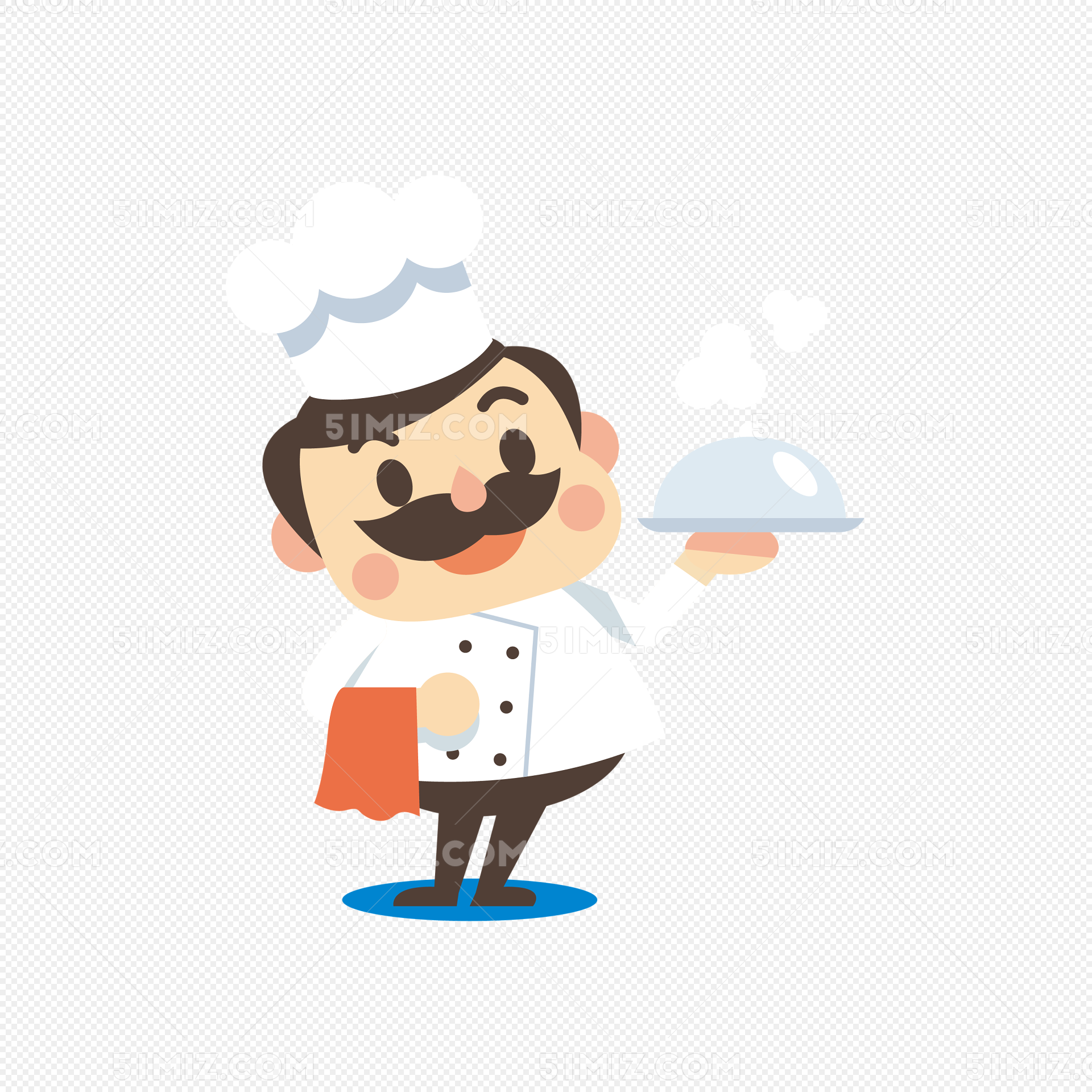 厨师头像设计图__动漫人物_动漫动画_设计图库_昵图网nipic.com