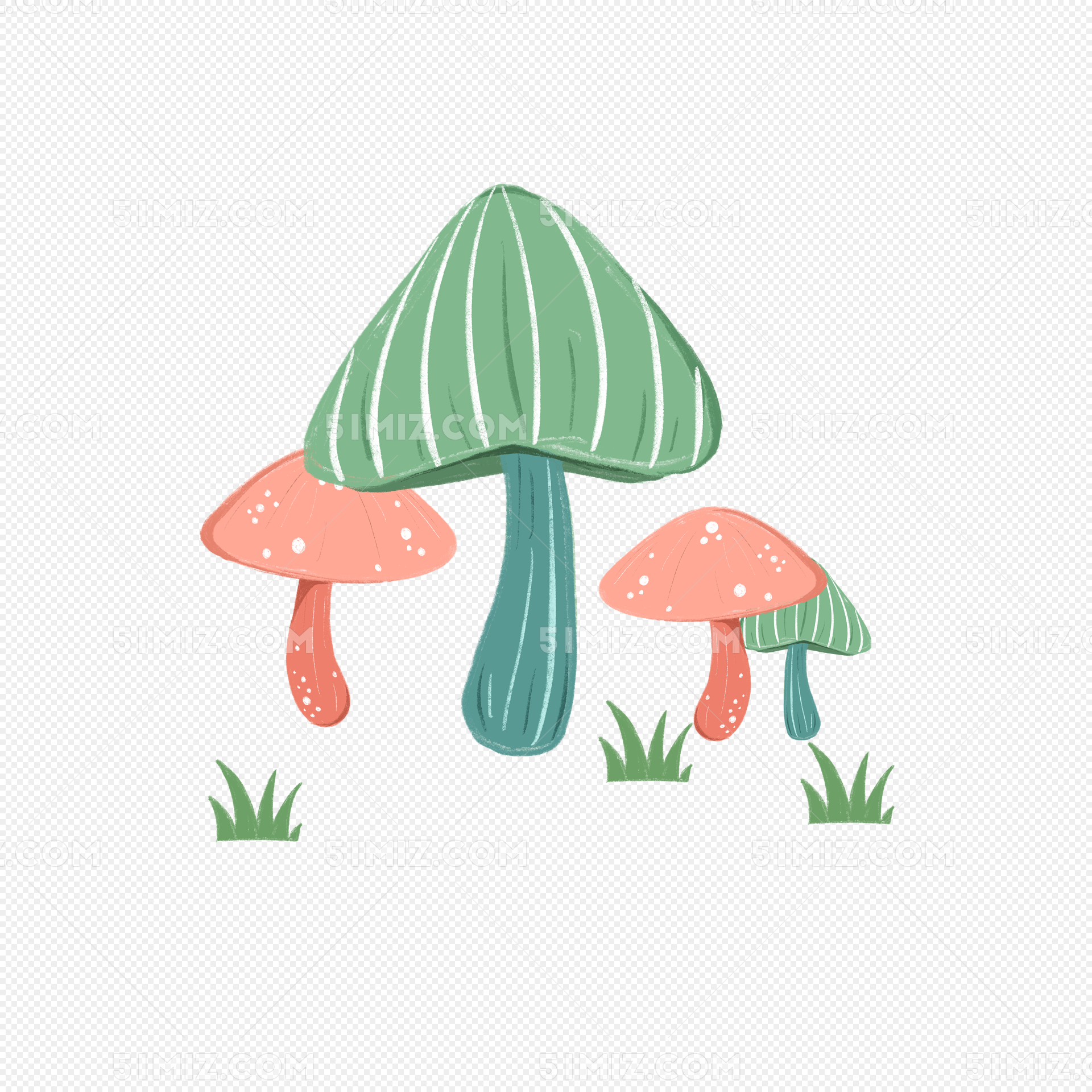 蘑菇小场景|插画|儿童插画|litaooo - 原创作品 - 站酷 (ZCOOL)