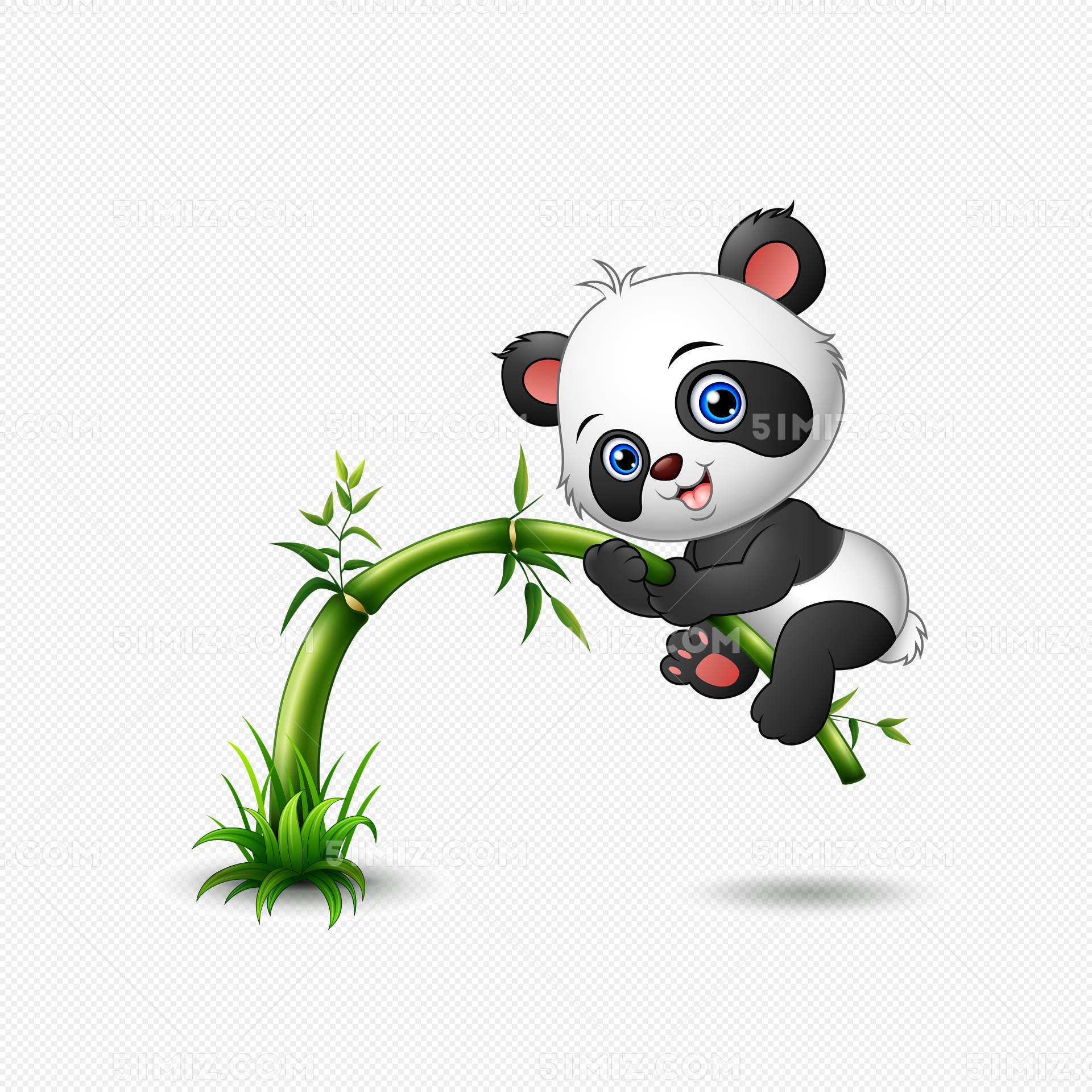 熊猫简笔画图片素材-编号39763910-图行天下