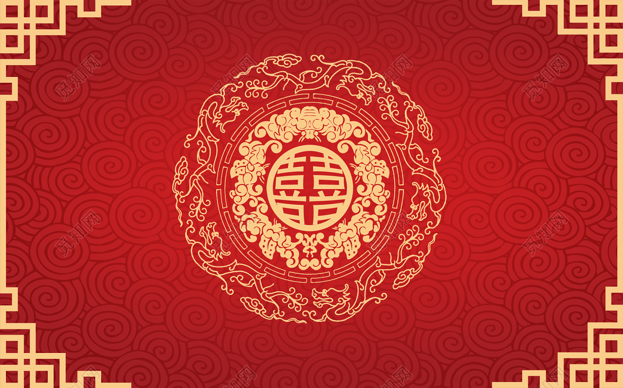 红色喜庆福字新年静物背景素材高清图片下载-正版图片500745543-摄图网