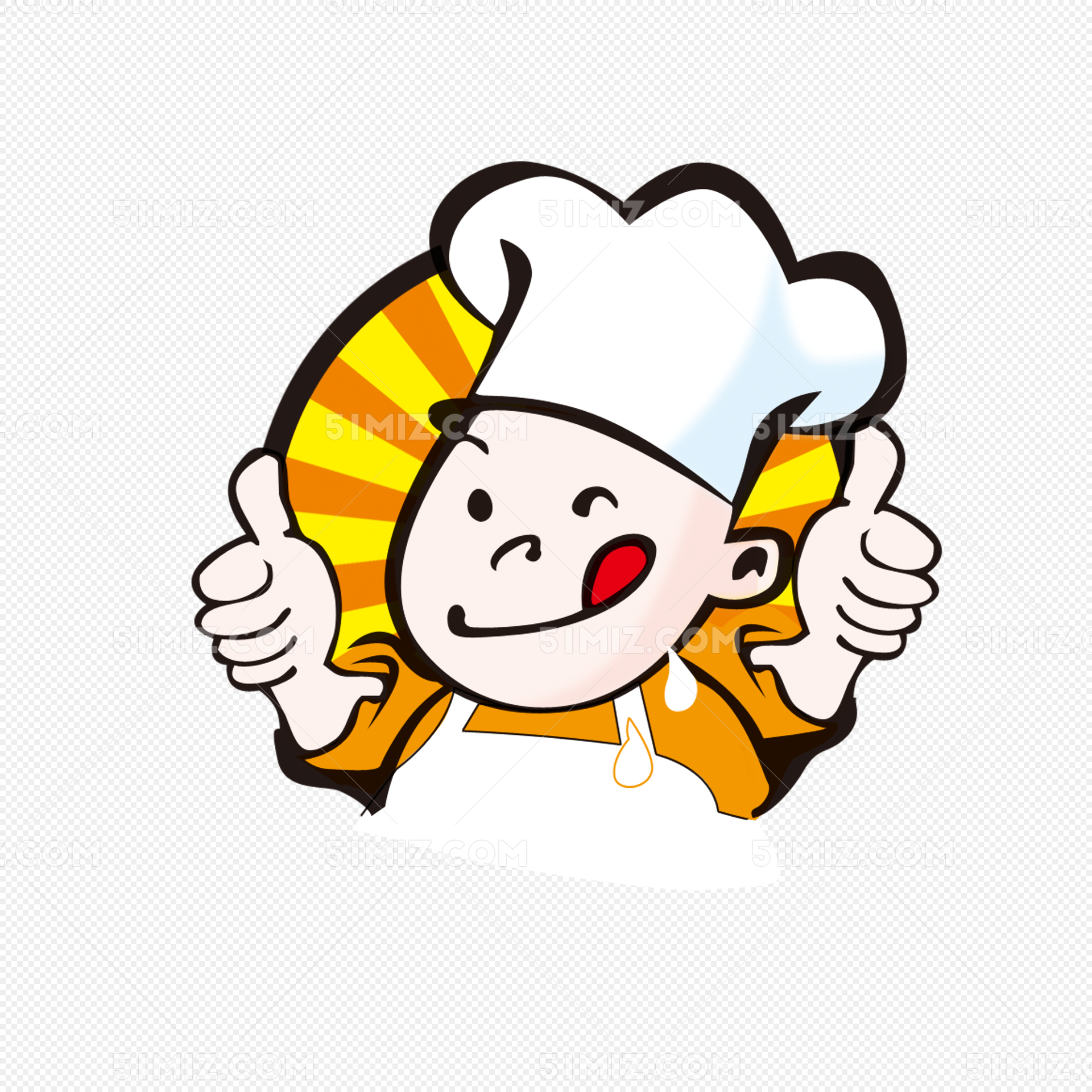 可爱厨师超能版设计图__动漫人物_动漫动画_设计图库_昵图网nipic.com