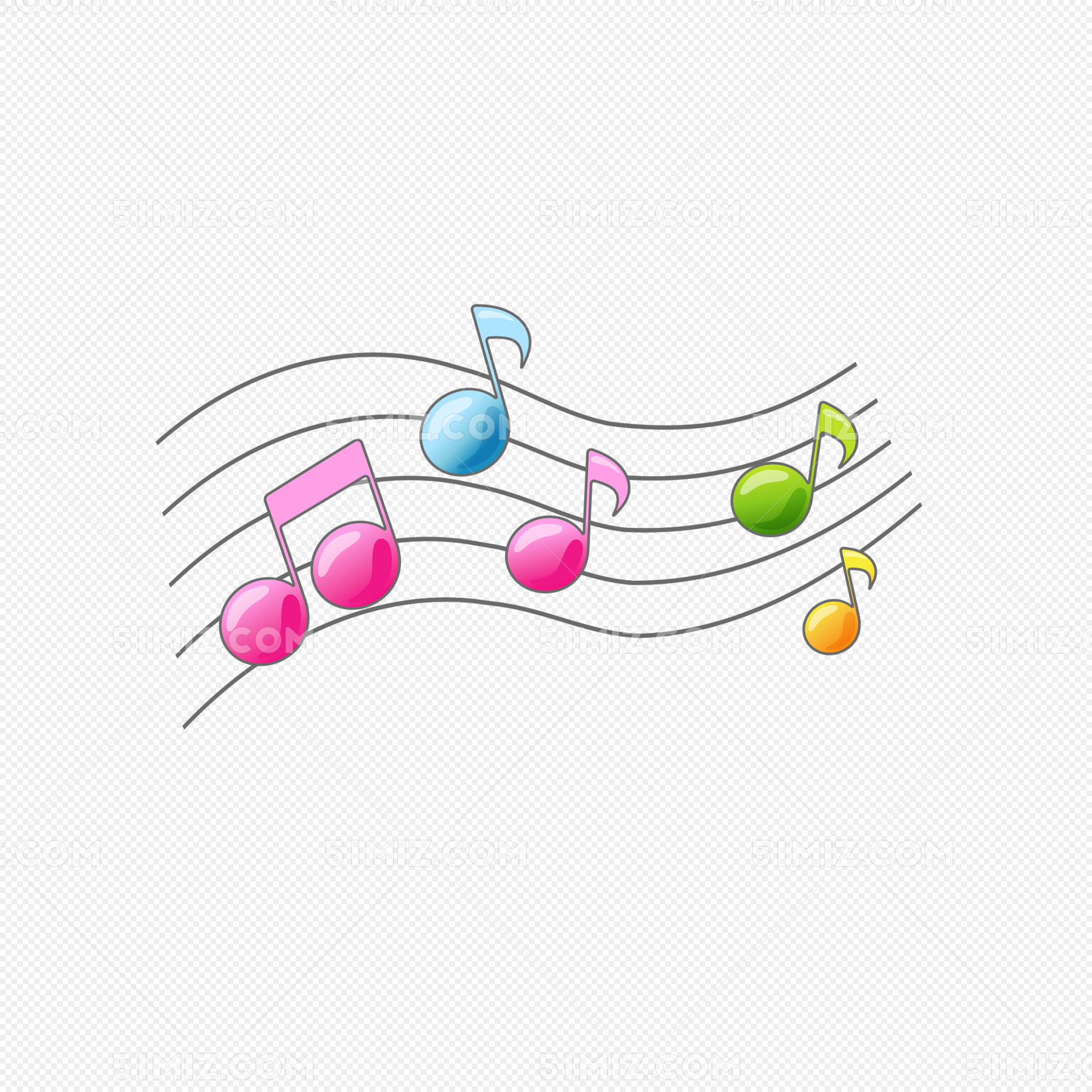 矢量音乐符号图片素材免费下载 - 觅知网