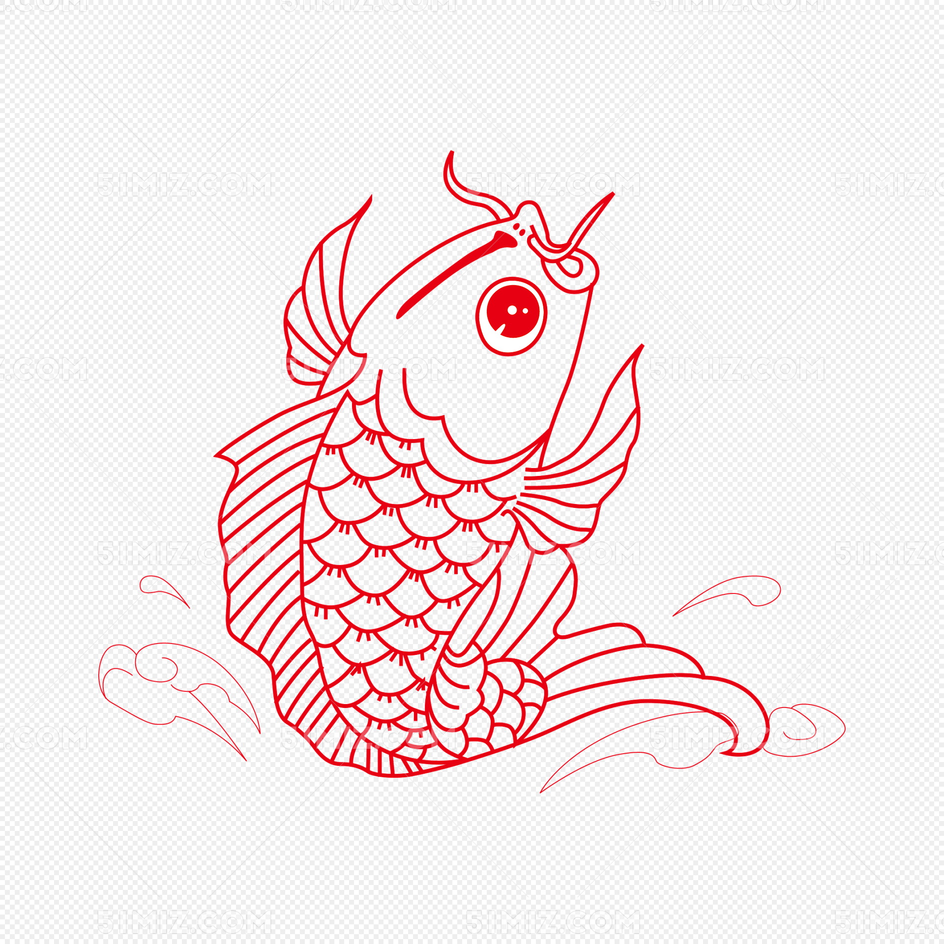 金鱼纹身设计|插画|艺术插画|流年归置 - 原创作品 - 站酷 (ZCOOL)