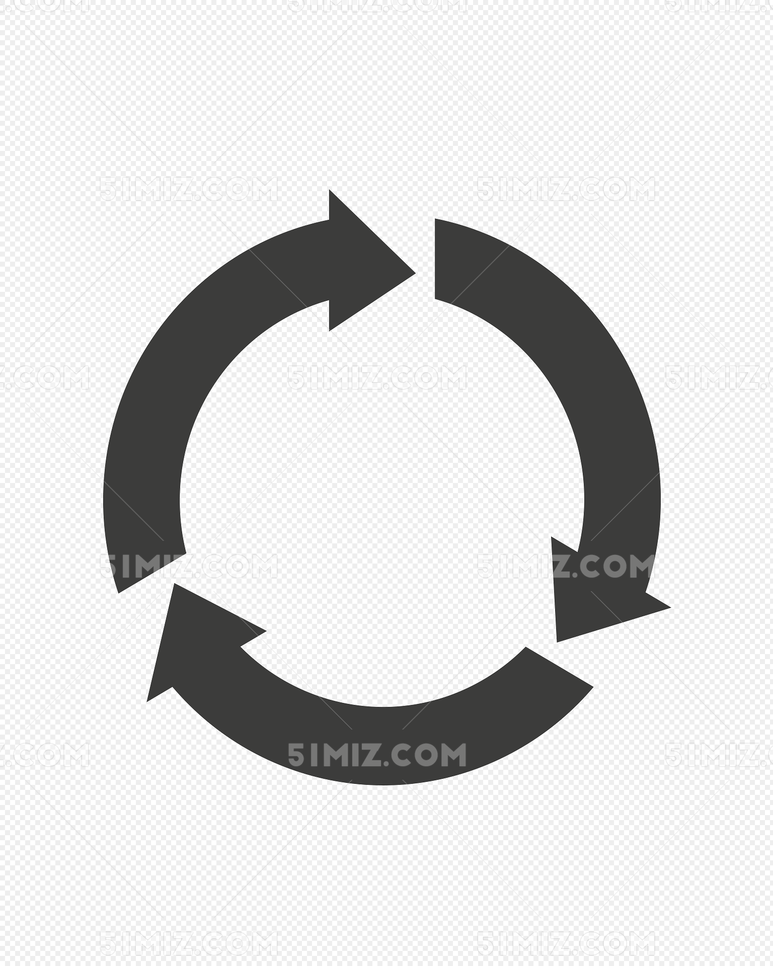 圆形循环步骤信息图模板图片_PPT元素_设计元素-图行天下素材网