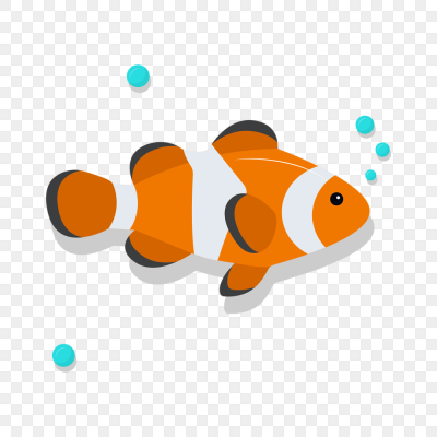 鱼泡泡的画法彩色的图片