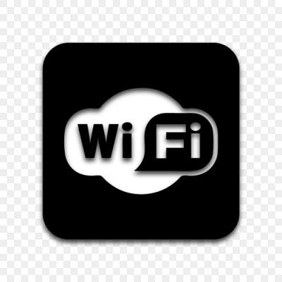 應用程序wifi黑色圖標