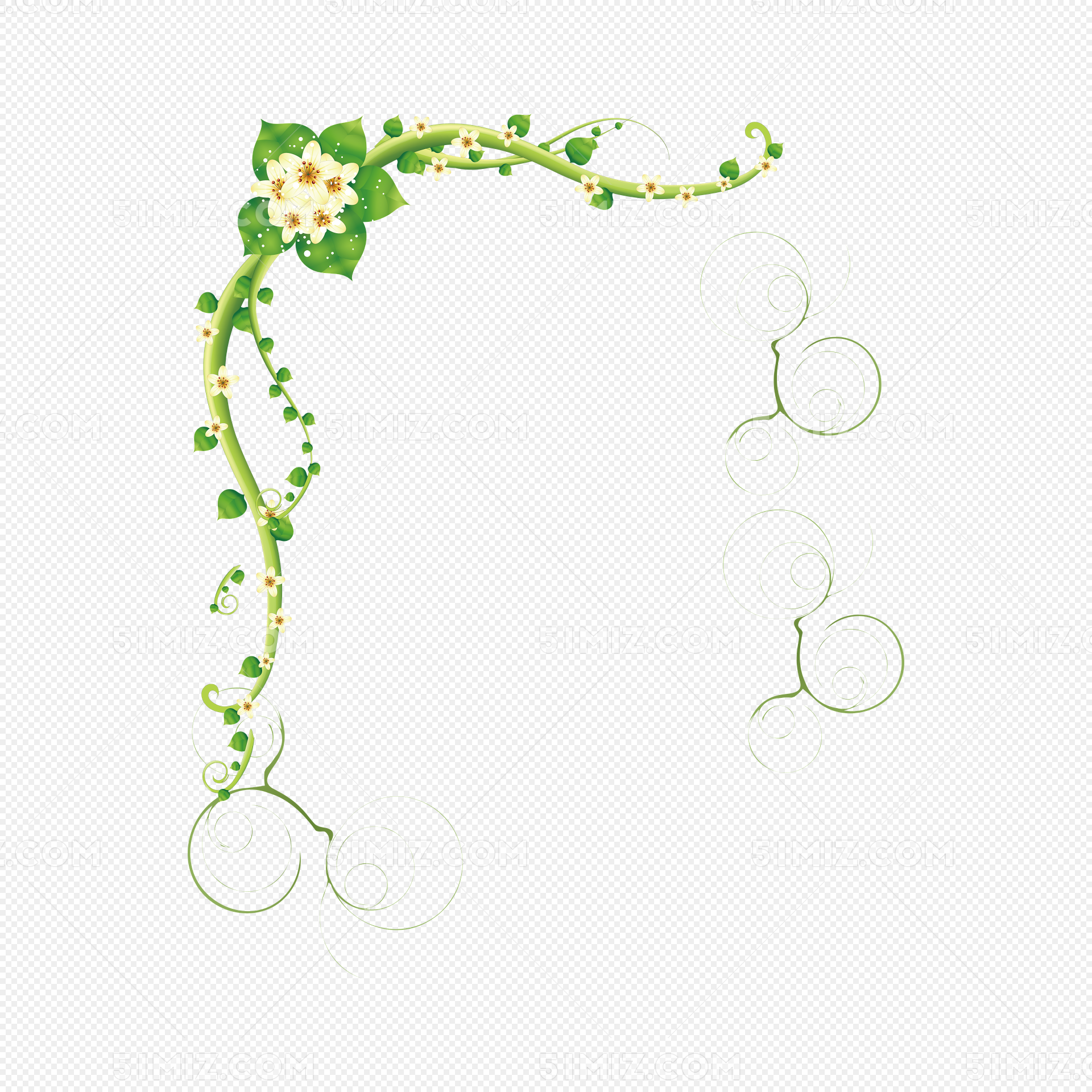 绿色植物绿叶花藤图片素材免费下载 - 觅知网
