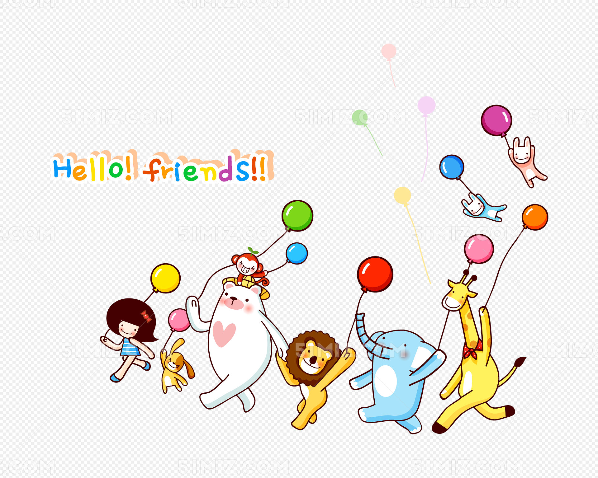动物气球 派对装饰 大象 老虎 中号动物头气球 动物气球-阿里巴巴
